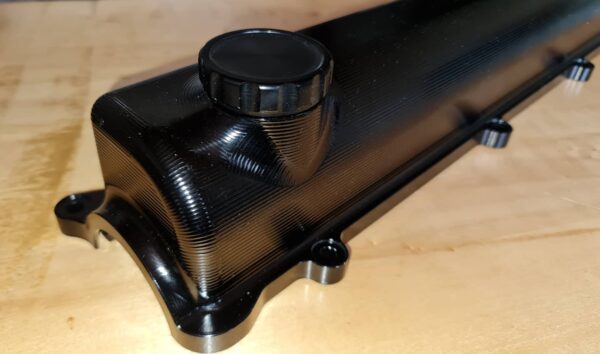 2JZGTE NON VVTI CNC Billet Aluminium CAM Covers with 4 Ports (Baffled) – Bild 6