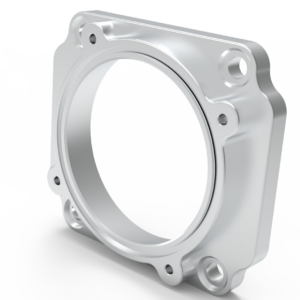 Aluminium Throttle Body Billet Adapter for  2JZGTE Hypertune (or Style) and Bosch Motorsport DBW 82mm