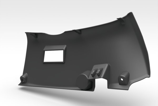 Toyota Supra MKIV 93-98 Driver Lower Kick Panel 55432-14270 – Bild 2